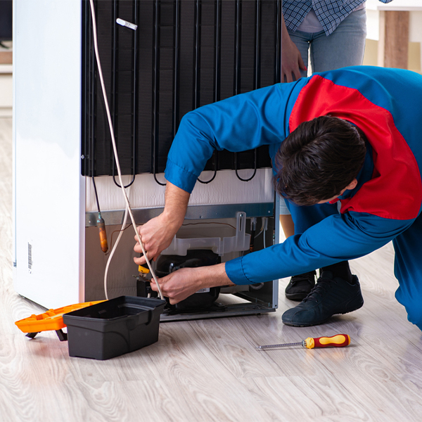 how much do you charge for refrigerator repair services in Jamesport Missouri